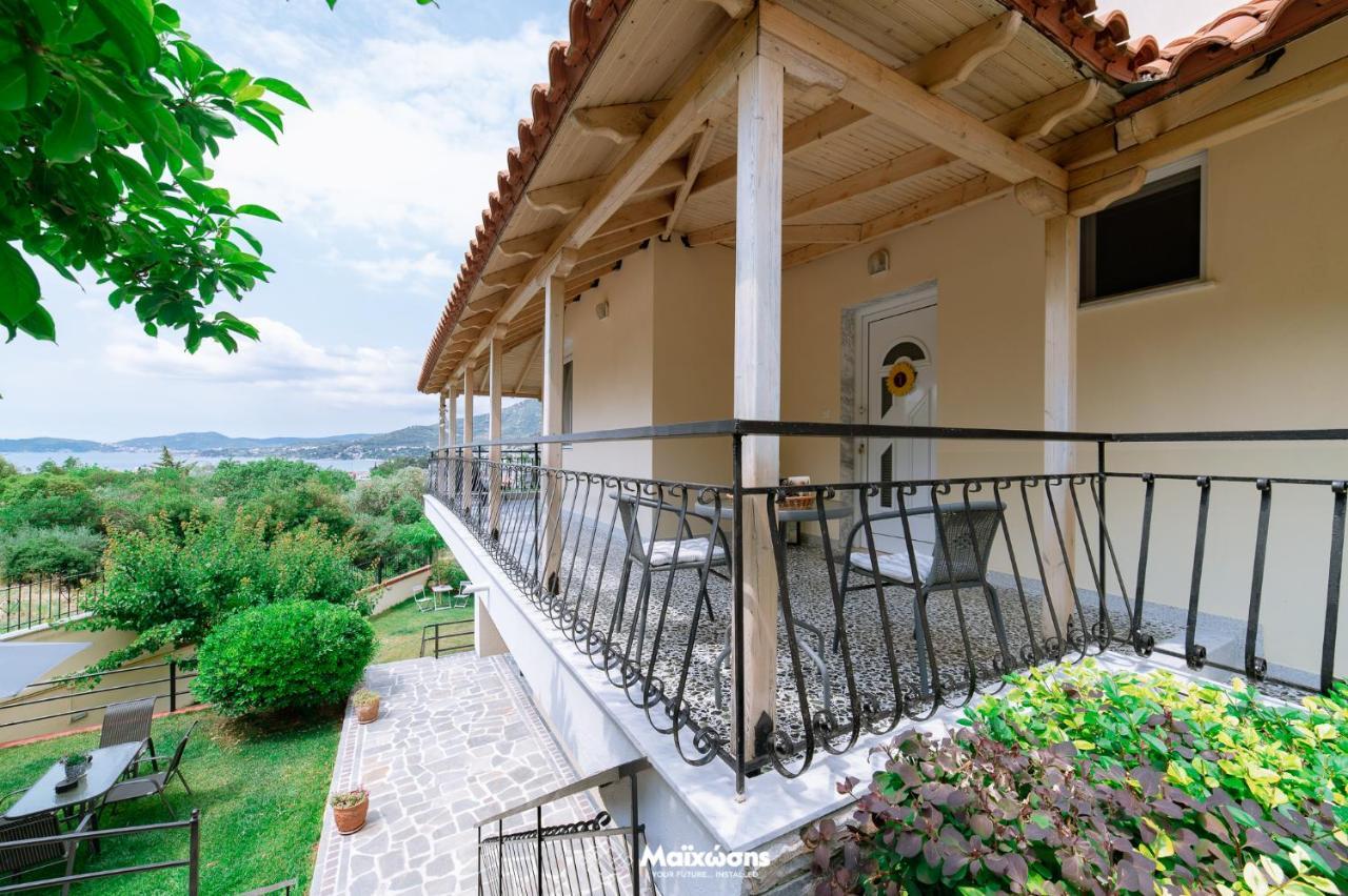 Helianthos Villa - Apartment No3 Kavála Kültér fotó