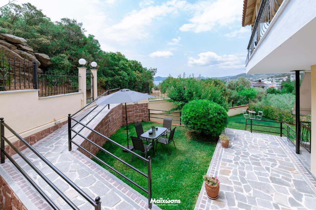 Helianthos Villa - Apartment No3 Kavála Kültér fotó
