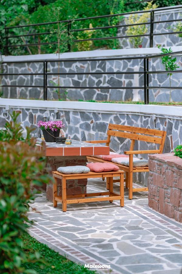 Helianthos Villa - Apartment No3 Kavála Kültér fotó