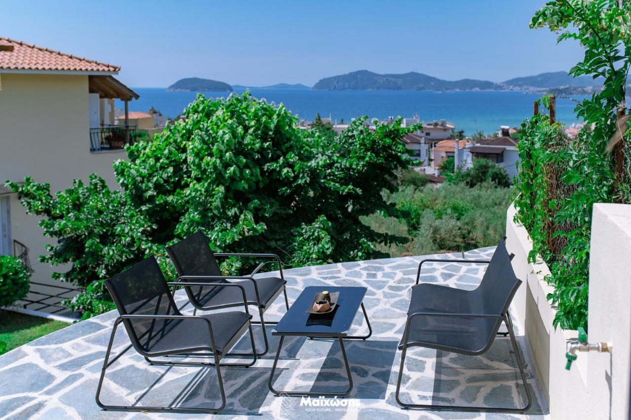 Helianthos Villa - Apartment No3 Kavála Kültér fotó